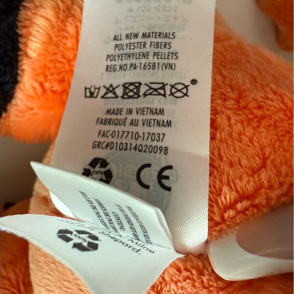 Disney Orange and Black Tigger Stuffed Animal - Picture 9 of 15